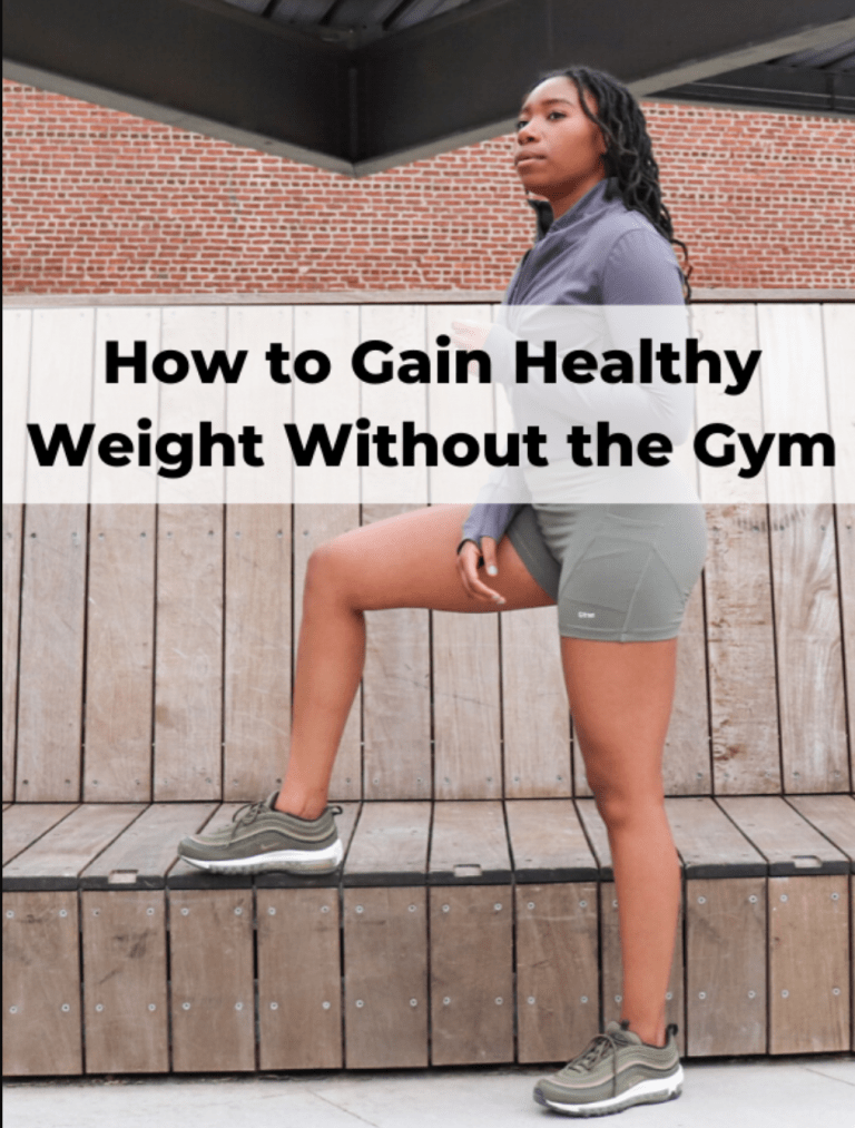 How to Gain Weight the Healthy Way without gym